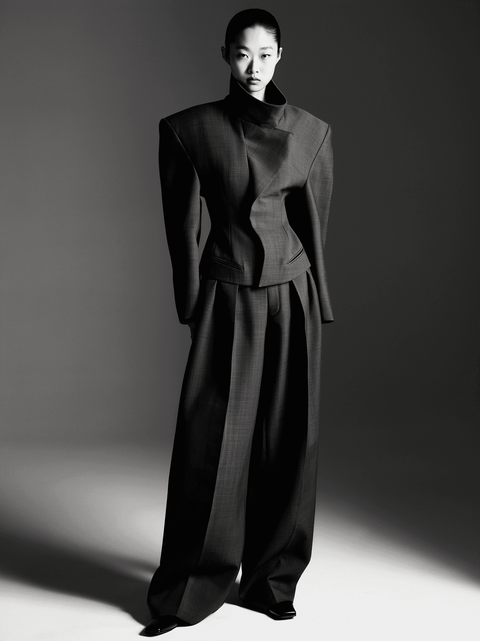 Éditorial haute couture d’un créateur émergent de Séoul