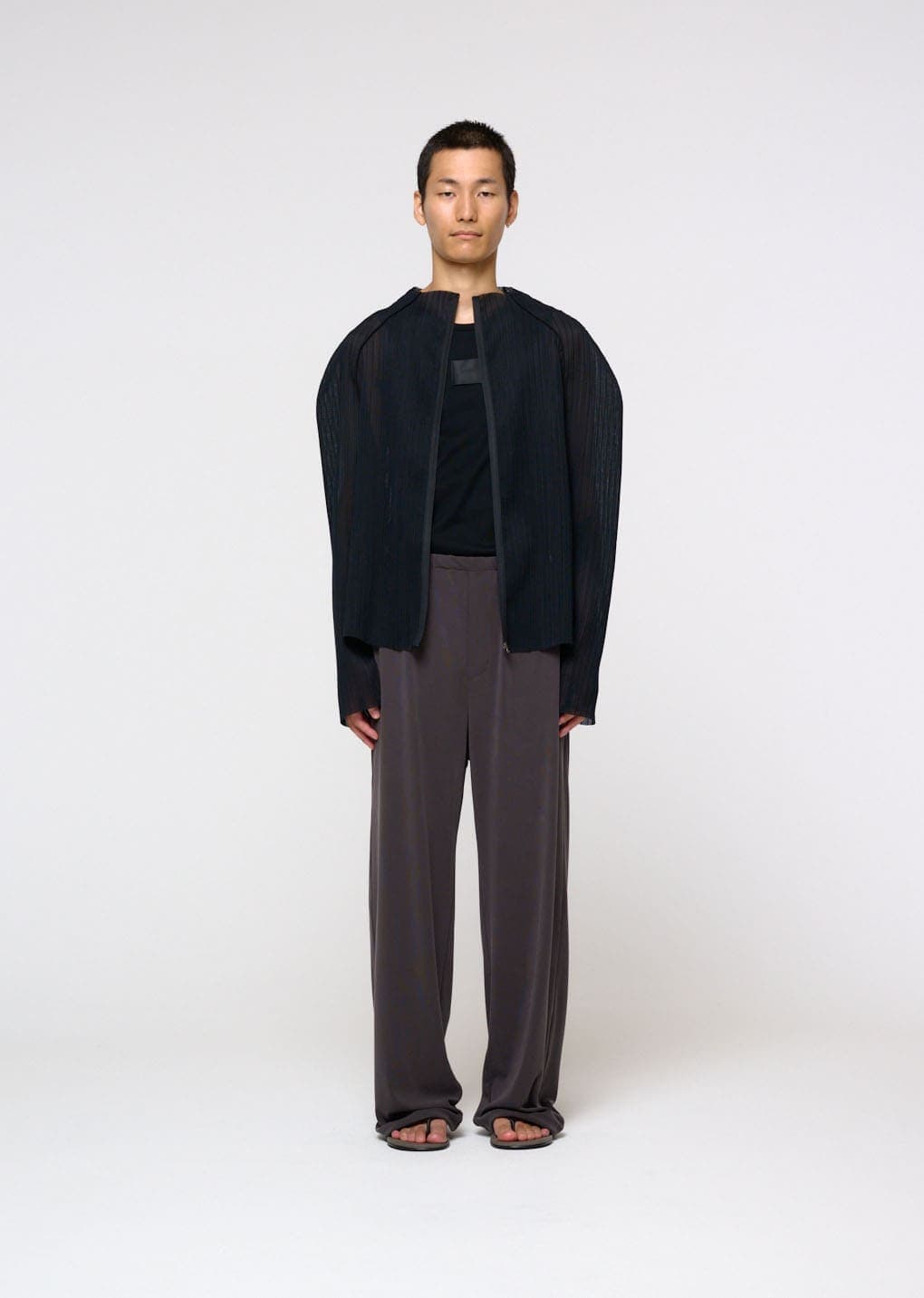 Easy Banding Pants, Charcoal — vue 2