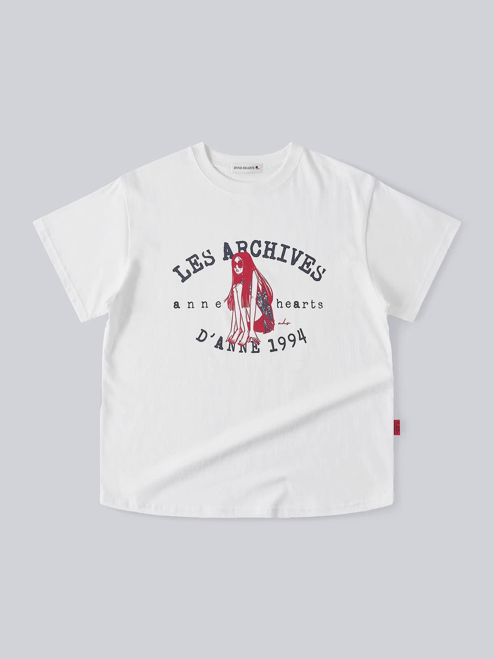 1994 Girl Archive Graphic Tee (Ivory) — vue 2