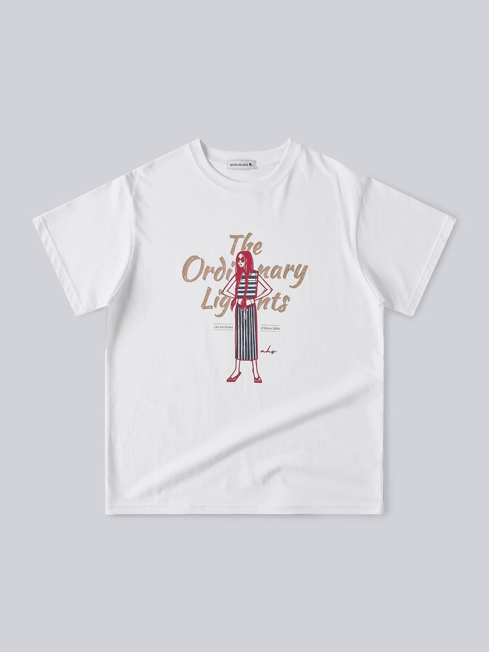 Ordinary Girl Tee (White) — vue 2