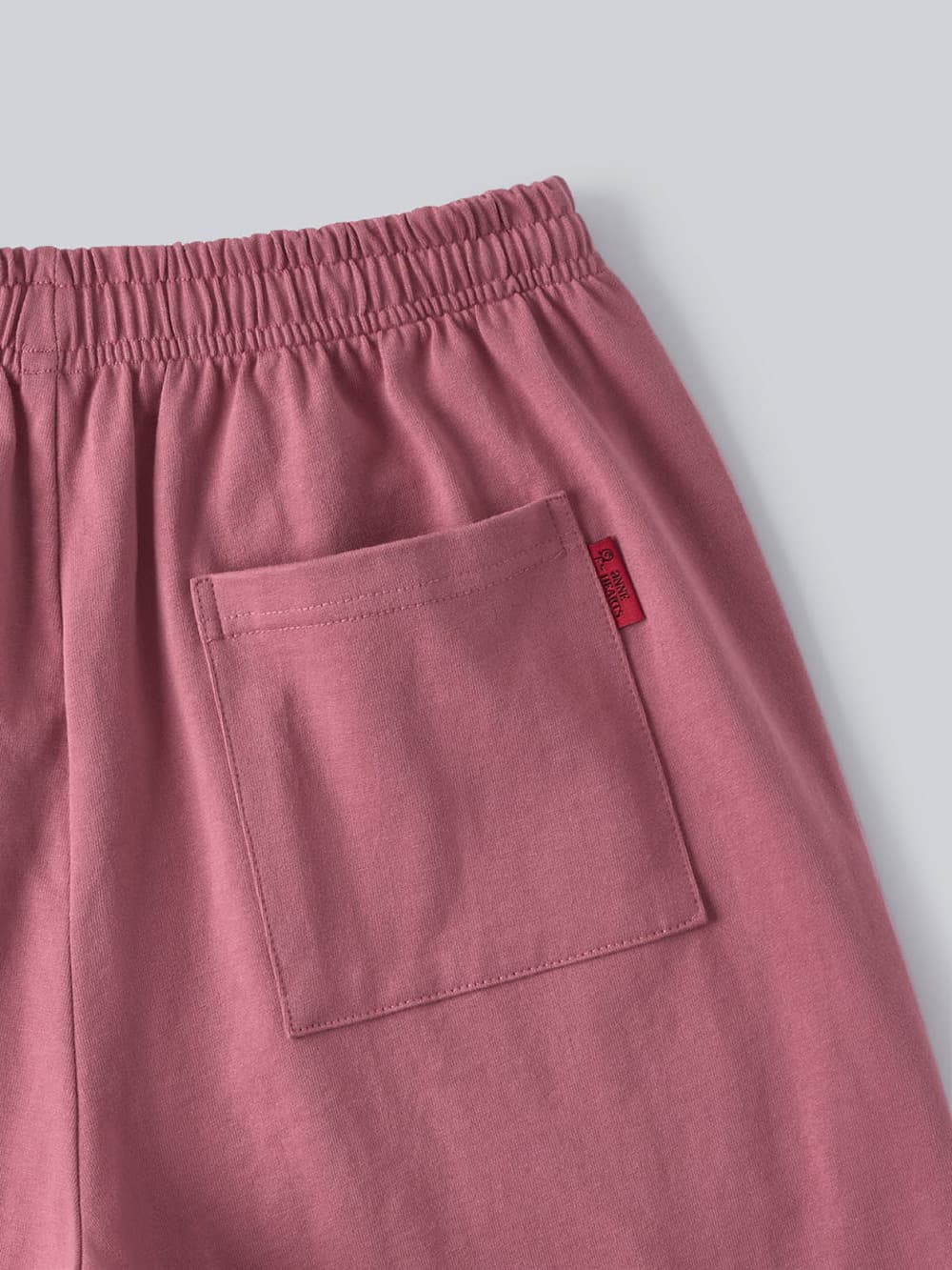 Bermuda Jersey Shorts (Indie Pink) — vue 10