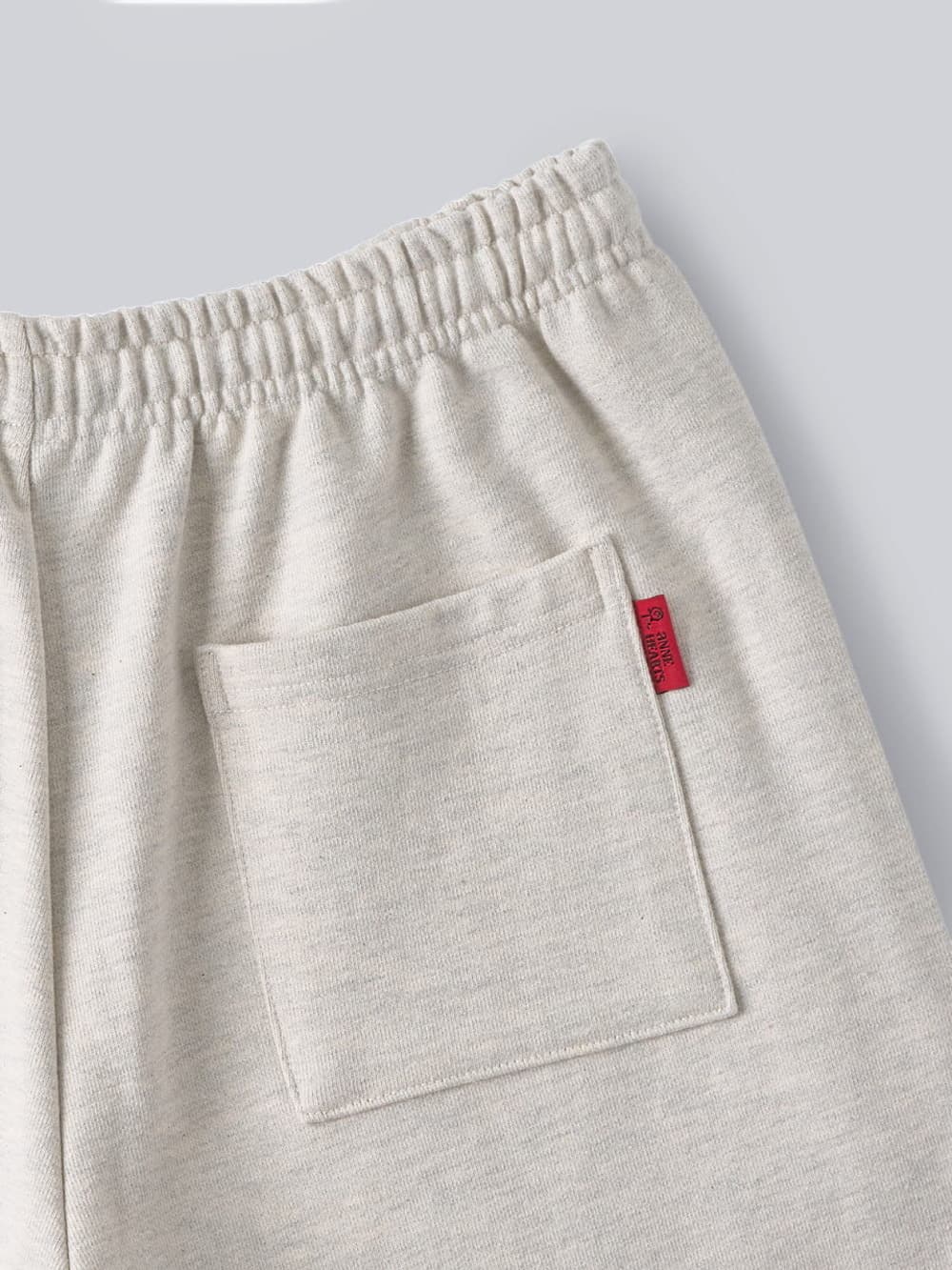 French Terry Shorts (Oatmeal) — vue 10