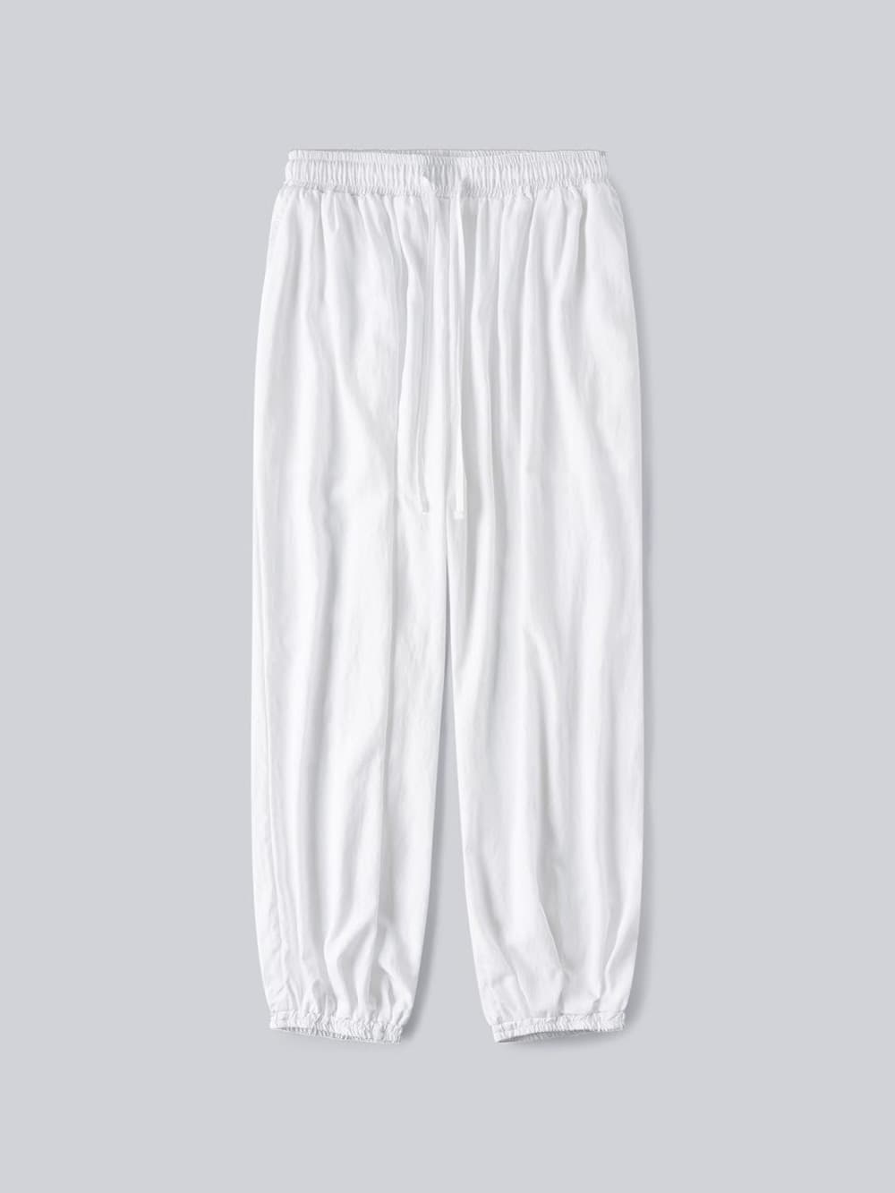 Fluid Lounge Pants (Ivory) — vue 2
