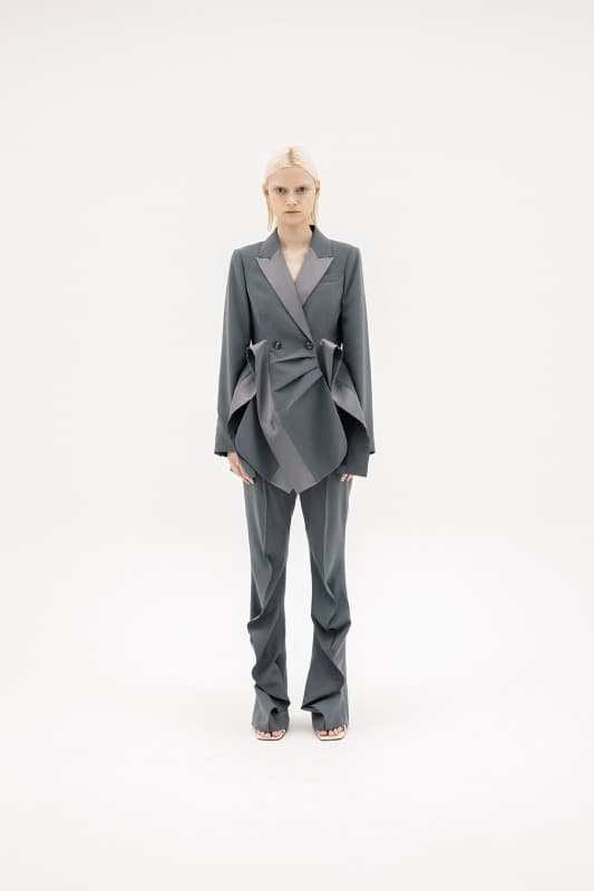 Decon Wave Tuxedo Blazer — vue 1