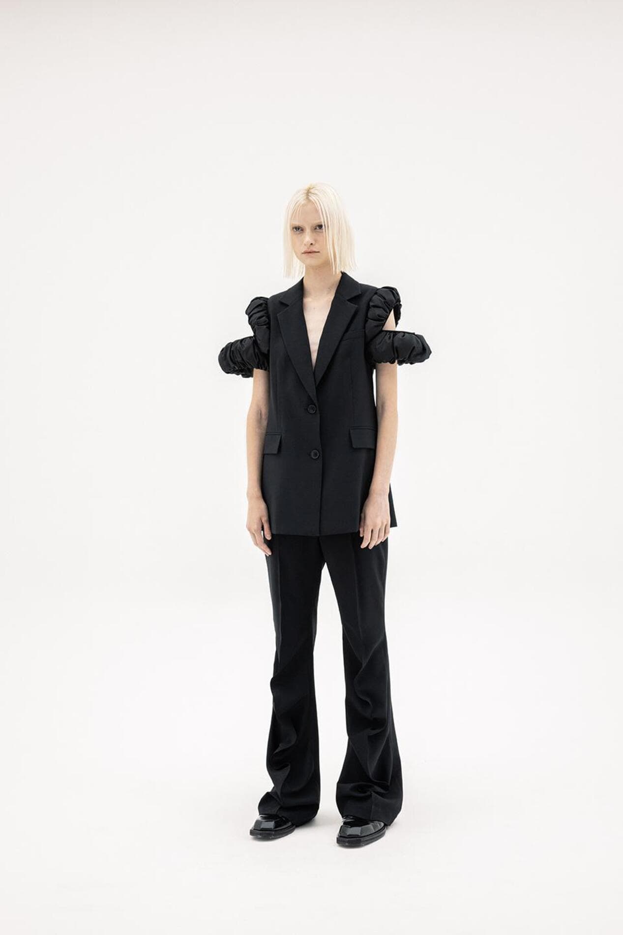 Puff Sleeveless Blazer — vue 4