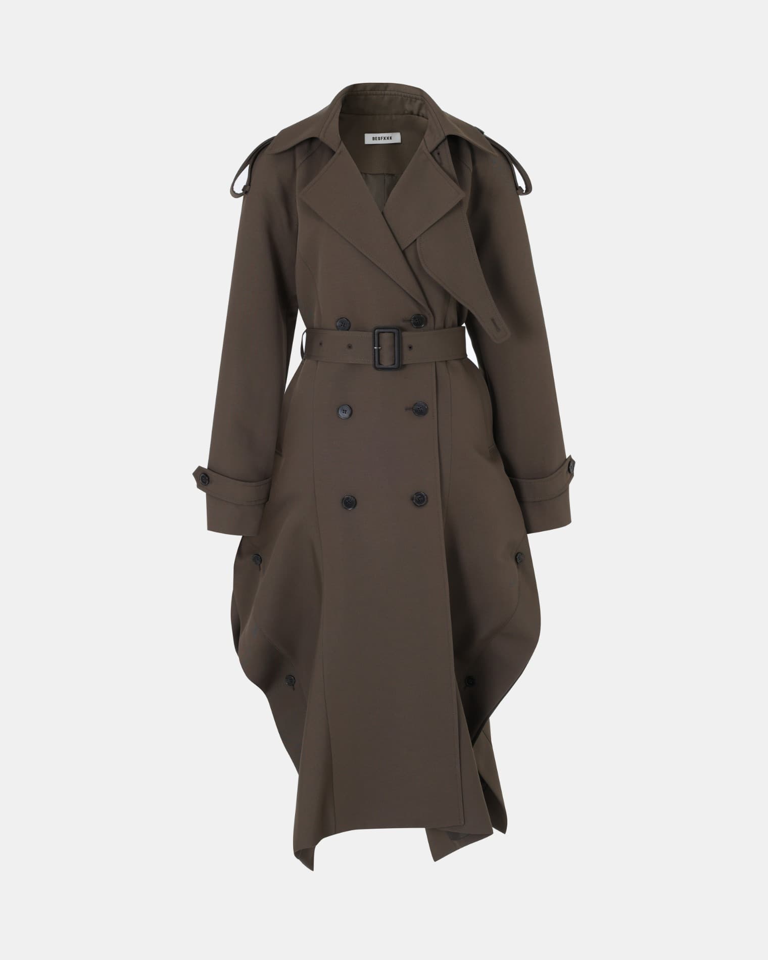 Decon Wavy Trench Coat