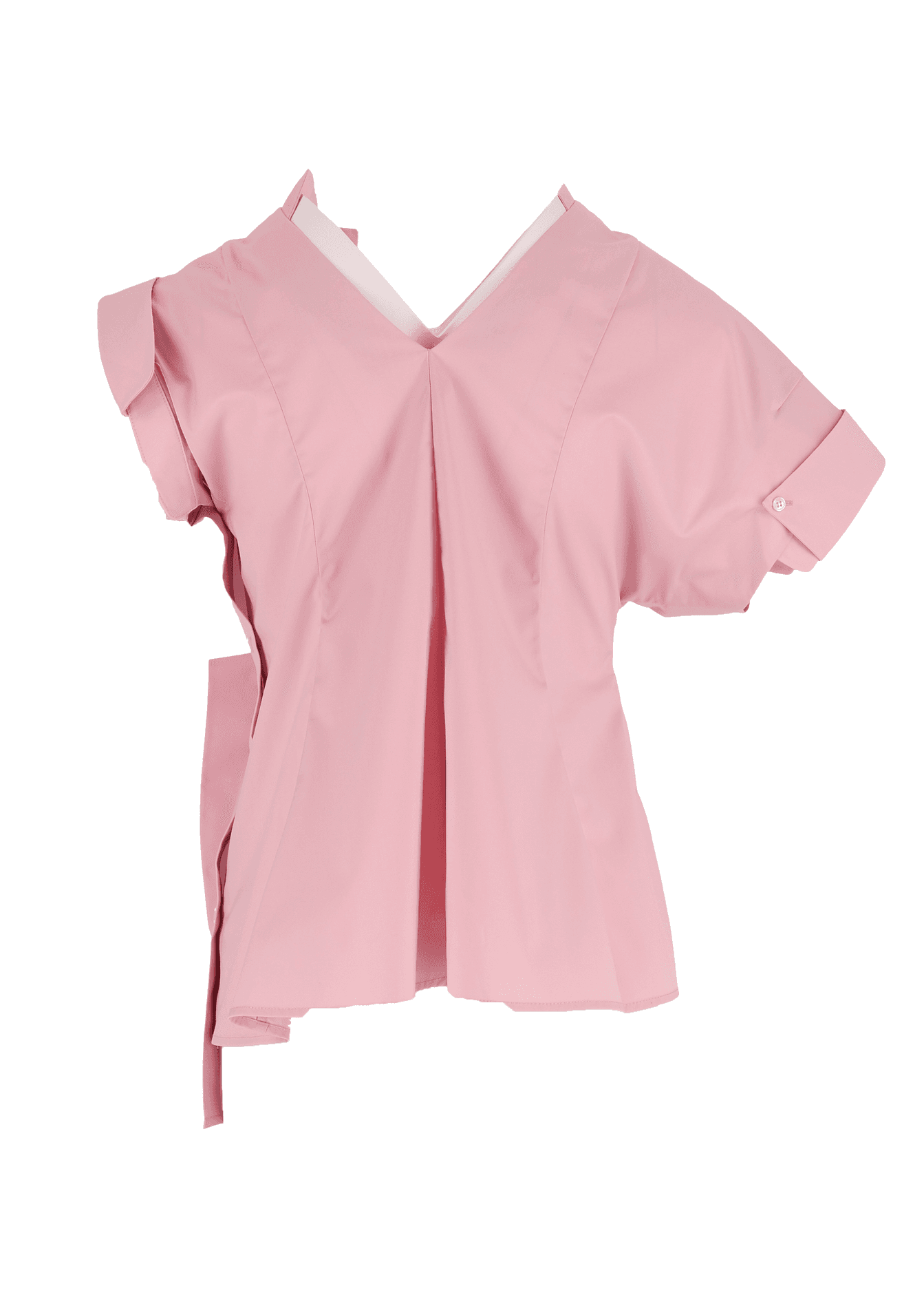 Panel Decon Short Blouse (Pink) — vue 2