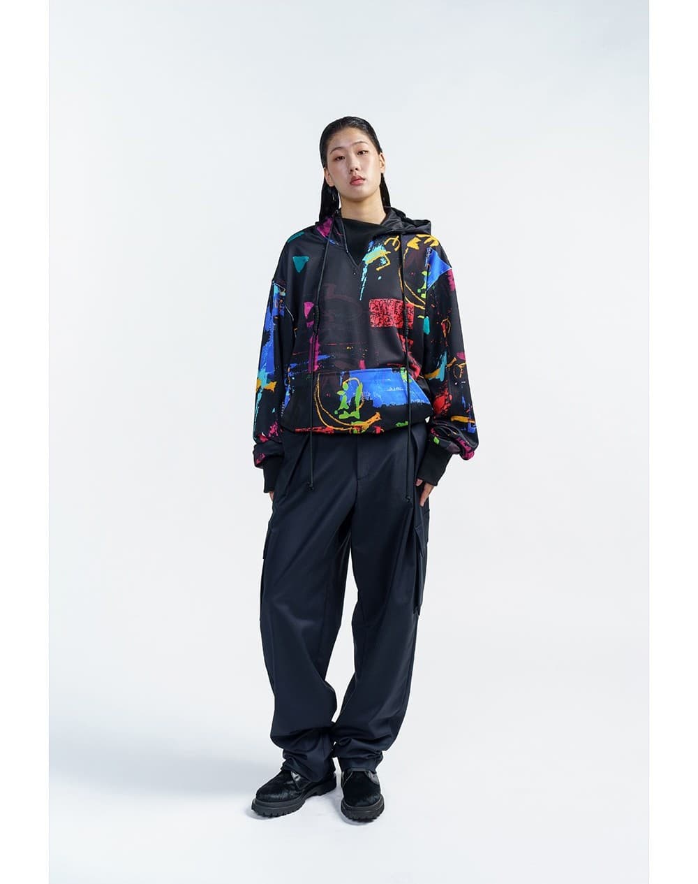 Artwork Black Hoodie — vue 5