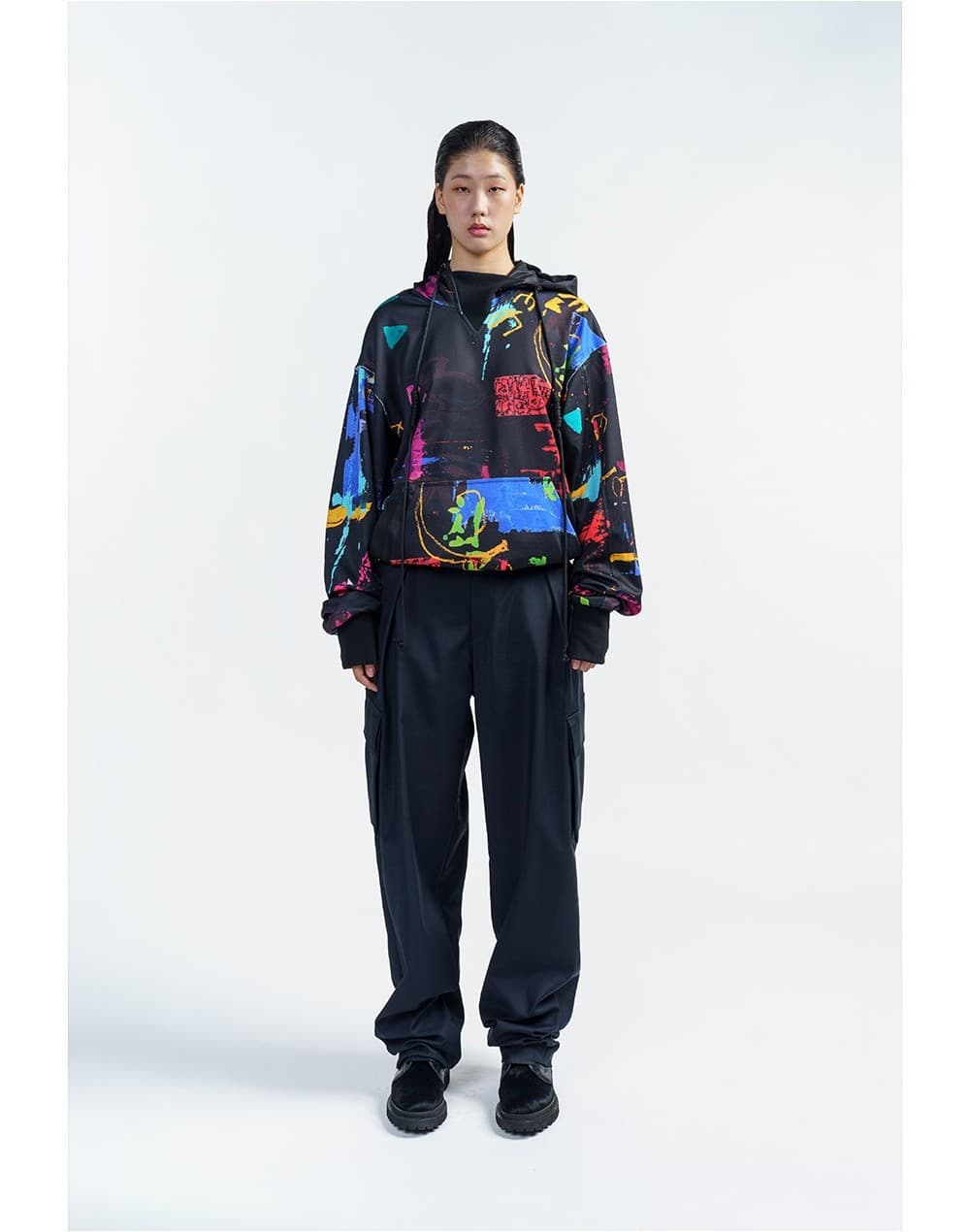 Artwork Black Hoodie — vue 6