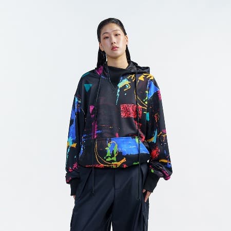 Artwork Black Hoodie