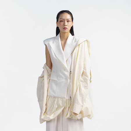 Transform Two-Layer Jacket (Cream)