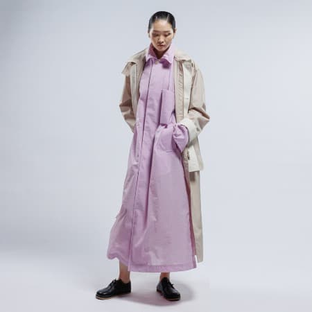 Over Fit Casual Hood Trench Coat