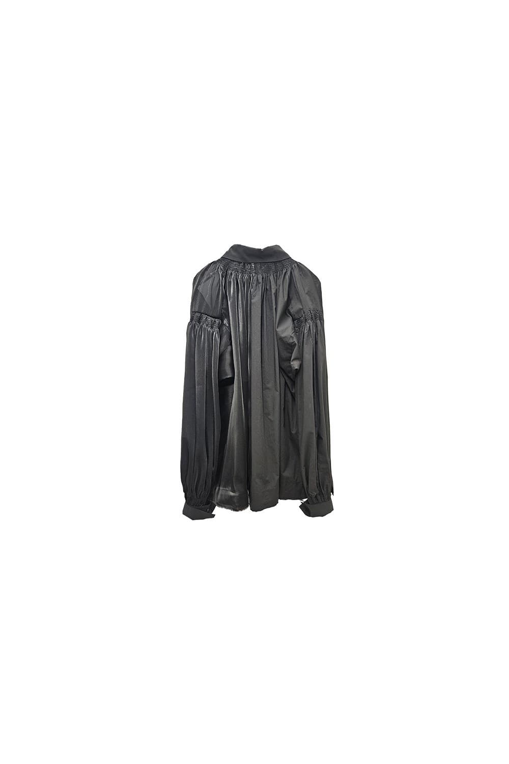 Smocking Details Asymmetrical Shirt — vue 7