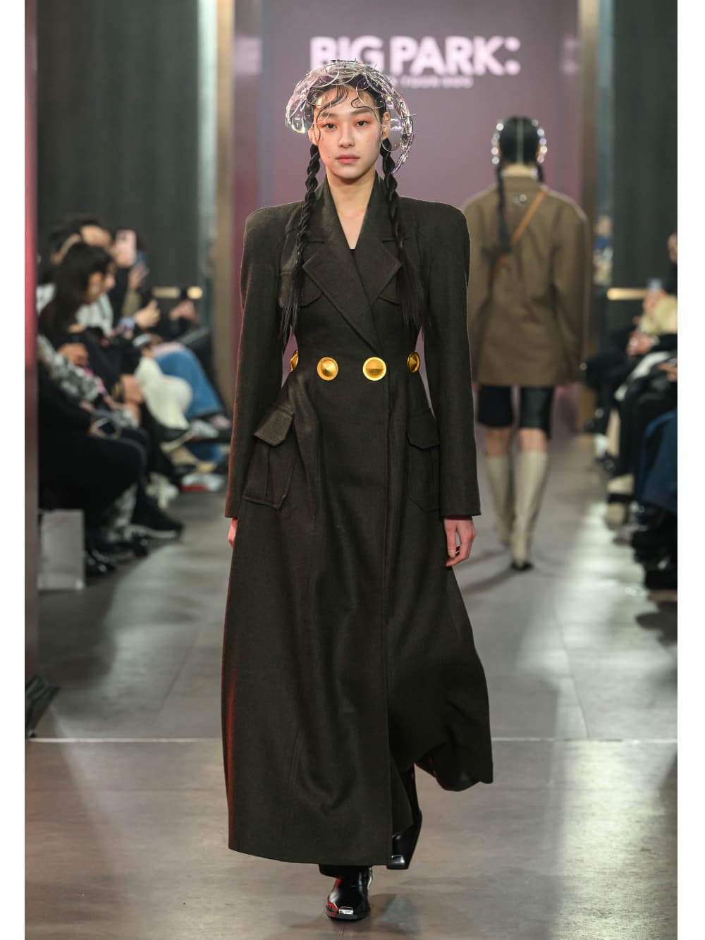 Double Safari Maxi Coat — vue 2