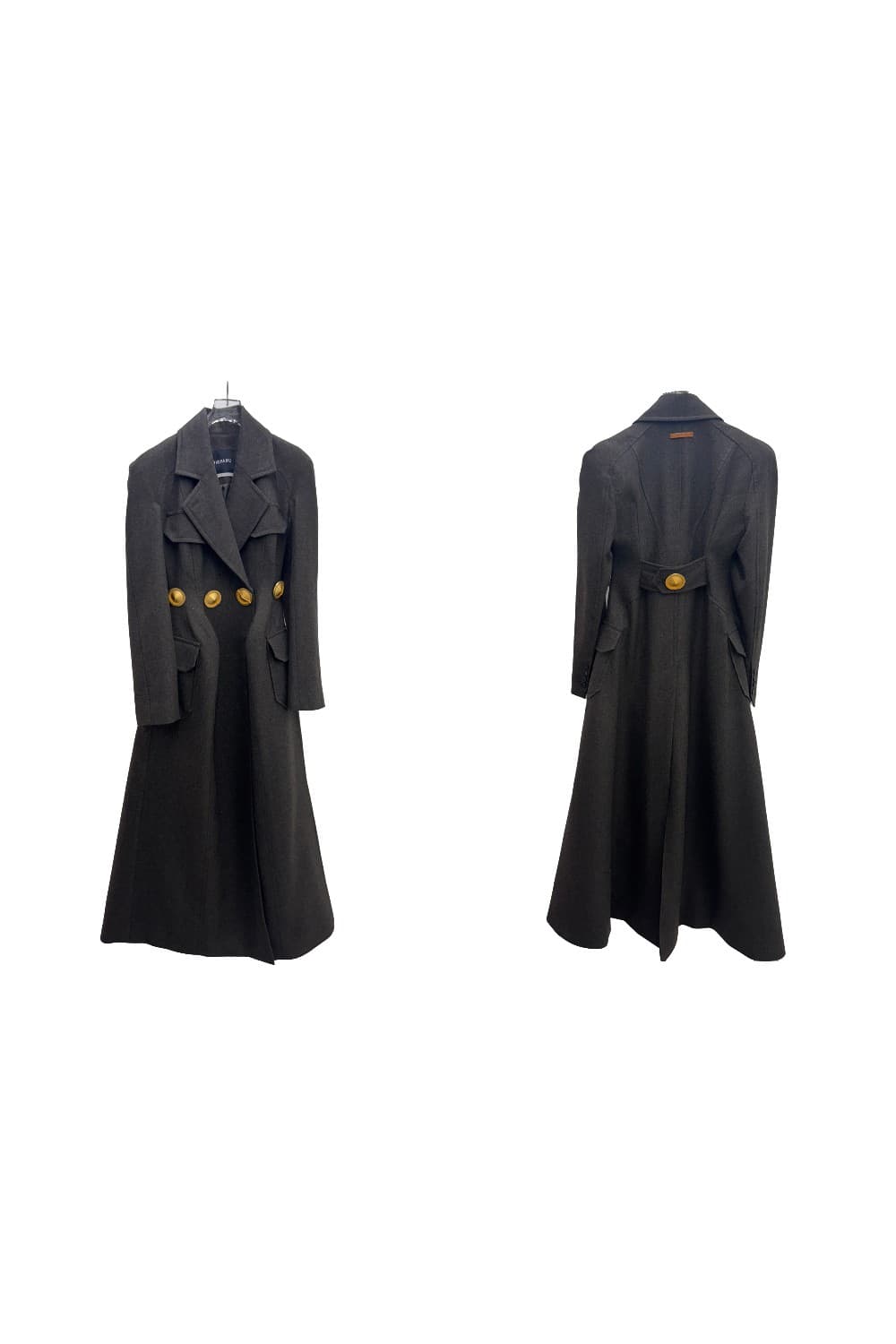 Double Safari Maxi Coat — vue 6