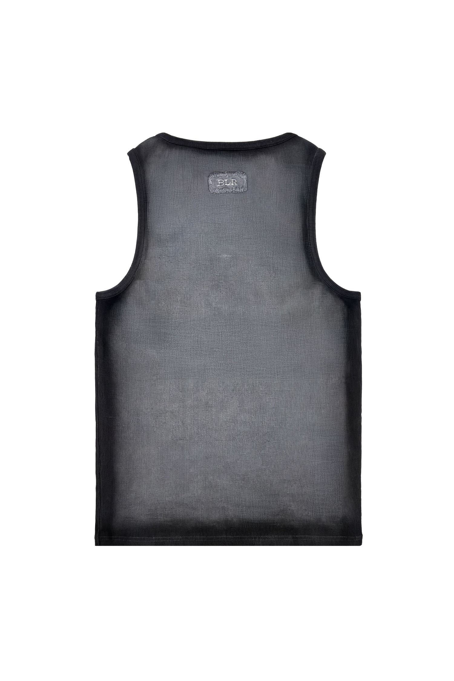 Logo Rivet Gradation Washing Sleeveless — vue 7