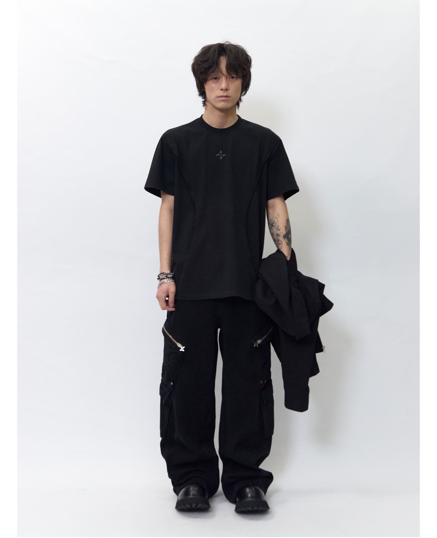 Multi Pocket Wide Cargo Pants — vue 2