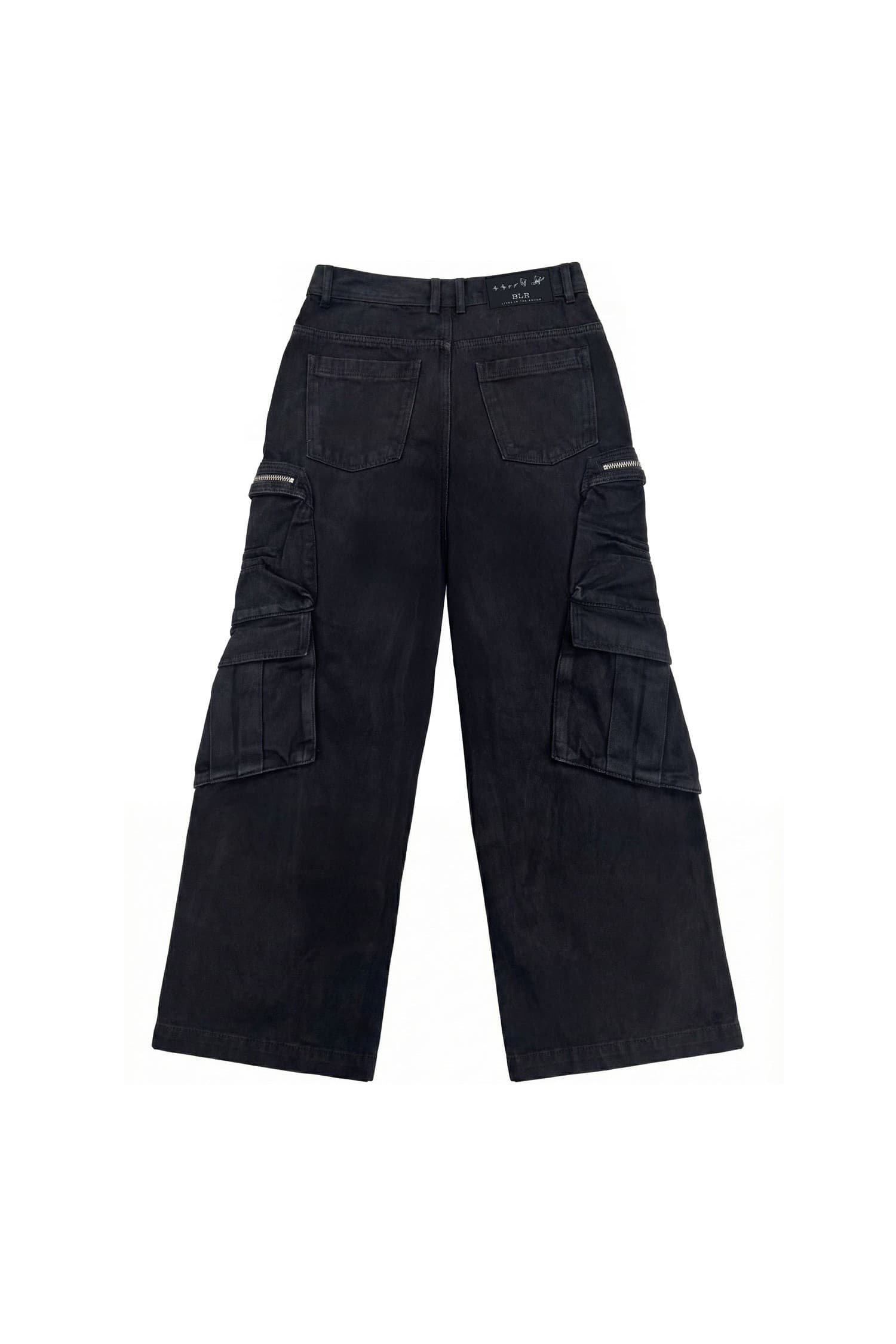 Multi Pocket Wide Cargo Pants — vue 6