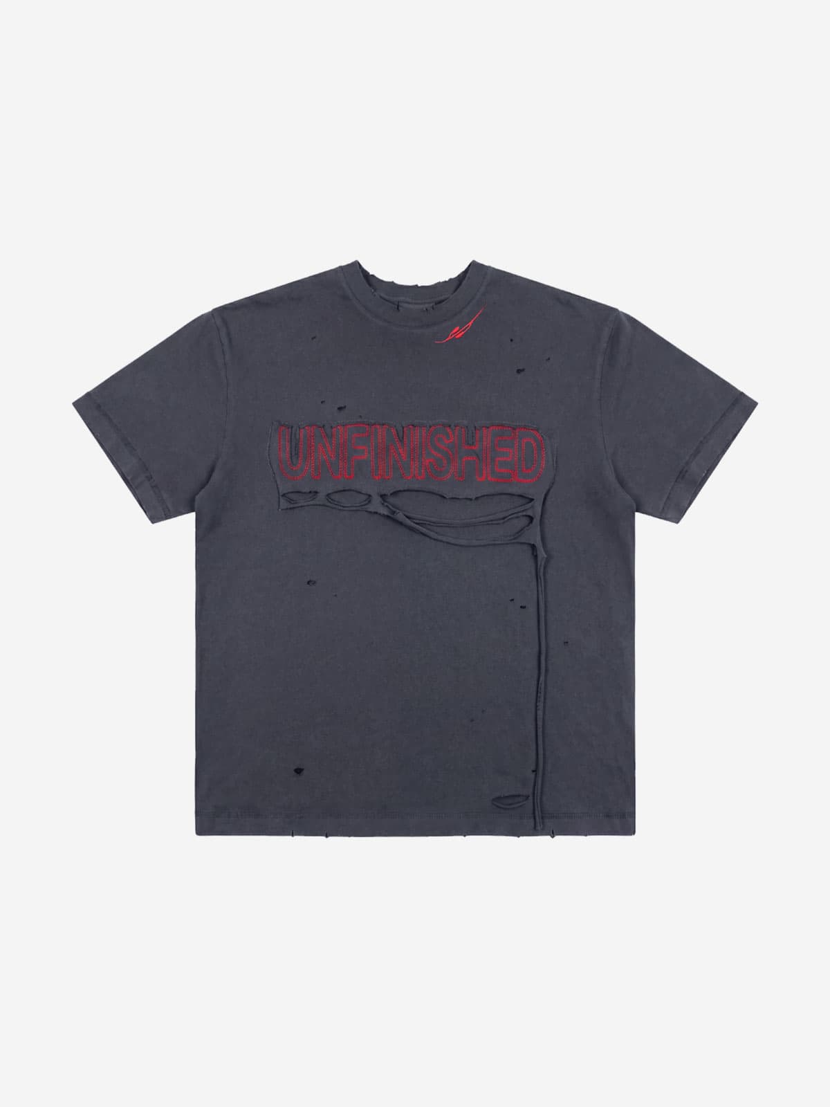 UNFINISHED Vintage Damaged Oversized T-shirt