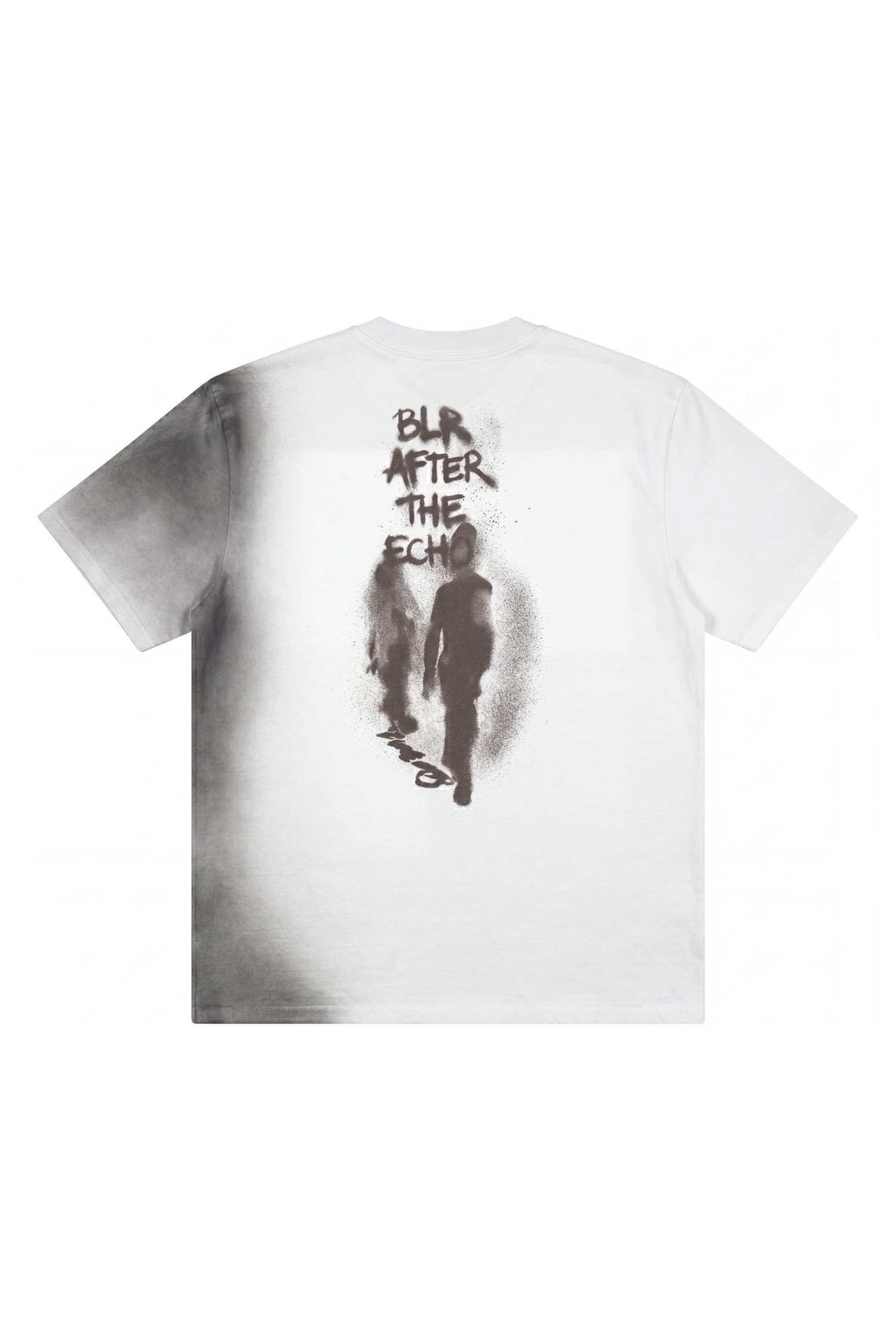 Silhouette Graphic Oversized T-Shirt Ivory — vue 11