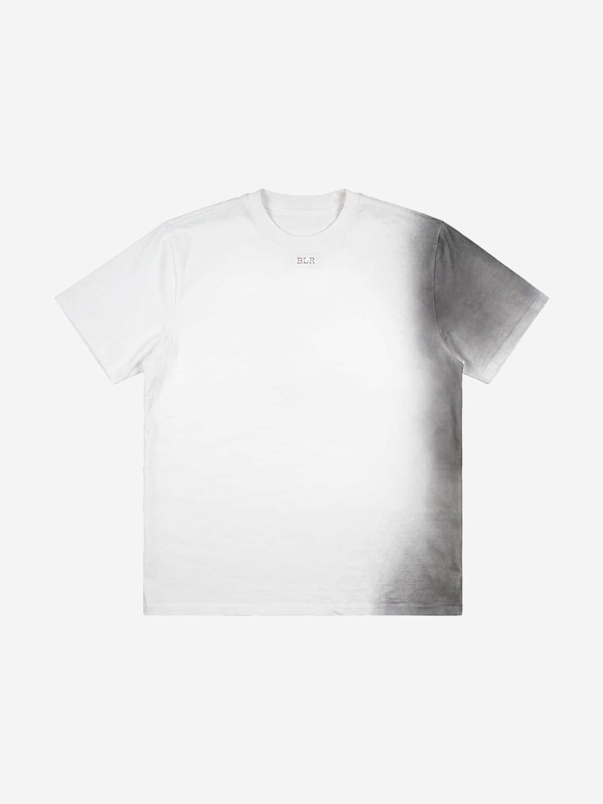 Silhouette Graphic Oversized T-Shirt Ivory — vue 1