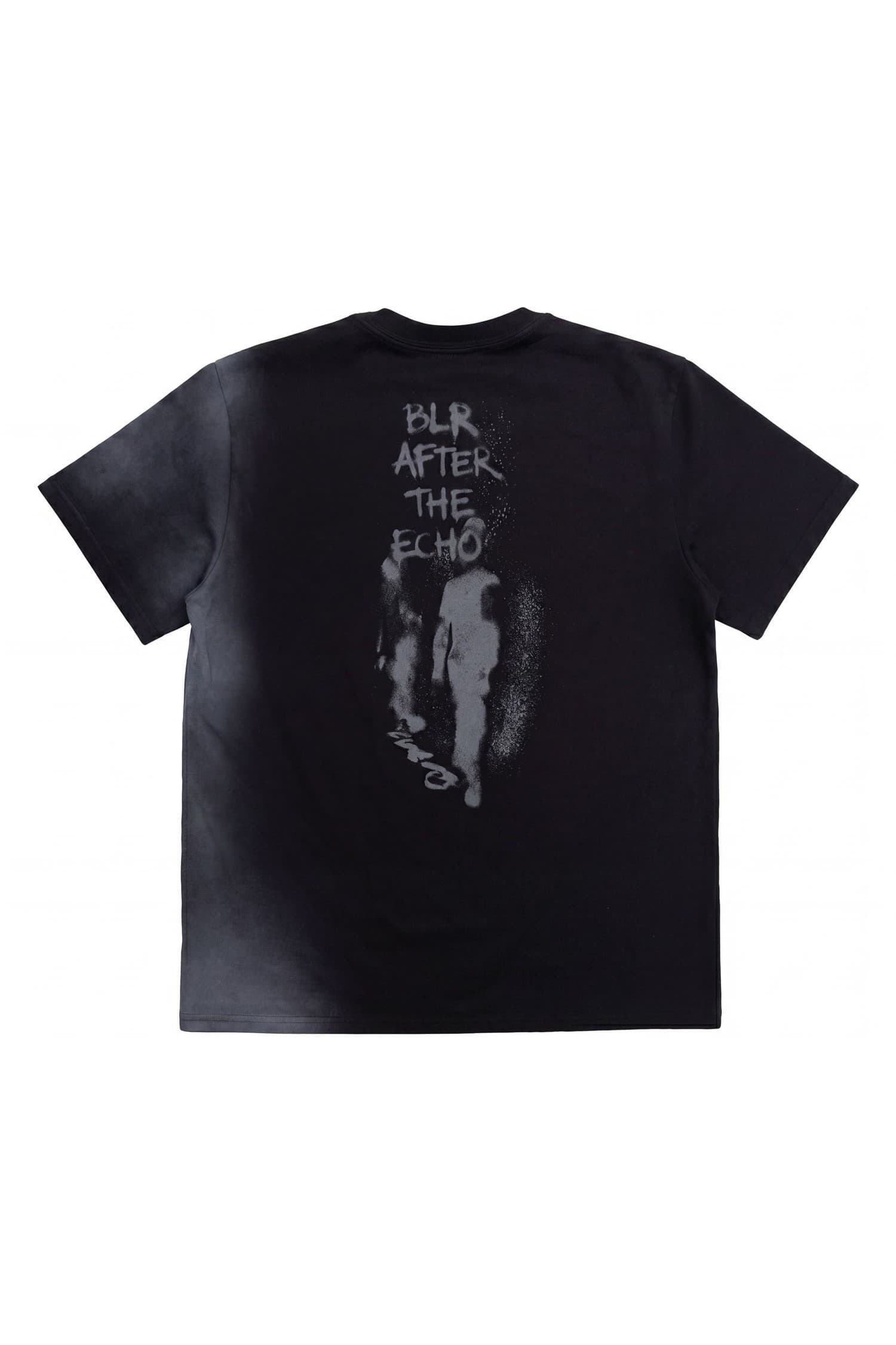 Silhouette Graphic Oversized T-Shirt Black — vue 11