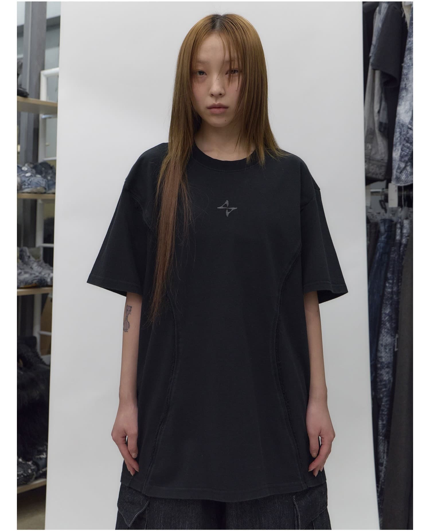 Vintage Logo Embroidery T-Shirt — vue 5