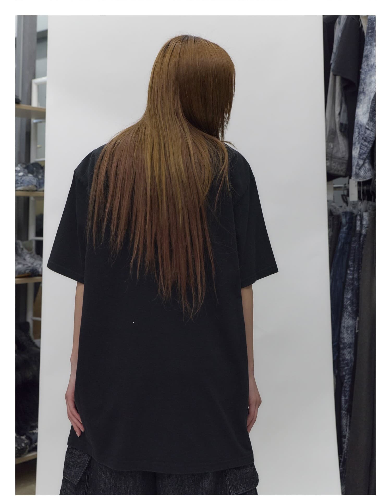 Vintage Logo Embroidery T-Shirt — vue 7