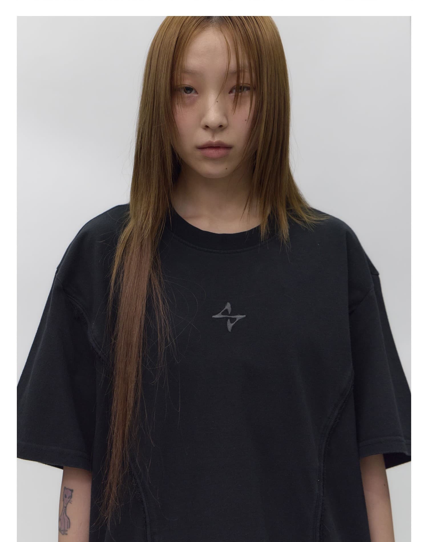 Vintage Logo Embroidery T-Shirt — vue 8