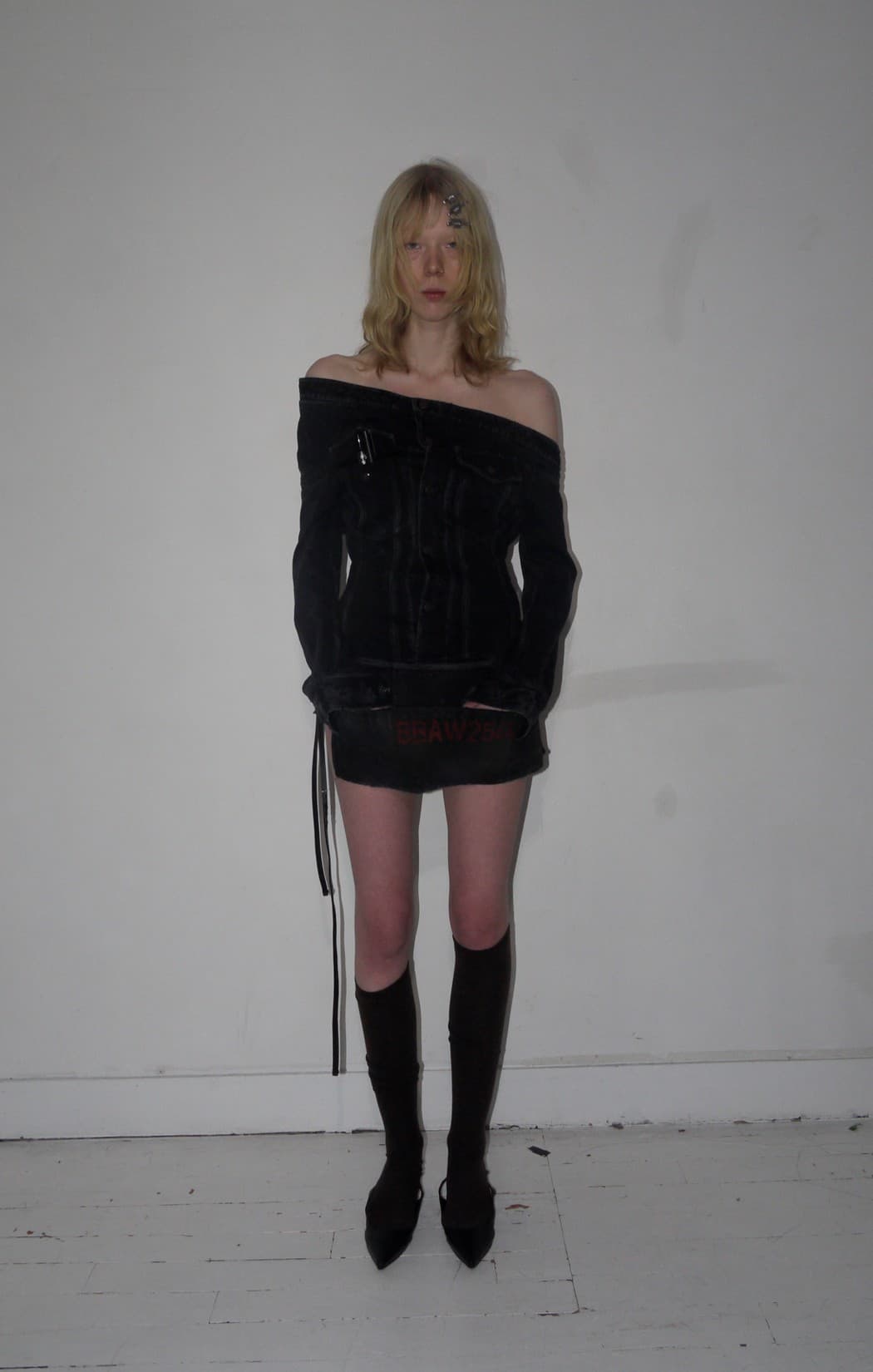Asymetrical Denim Jacket