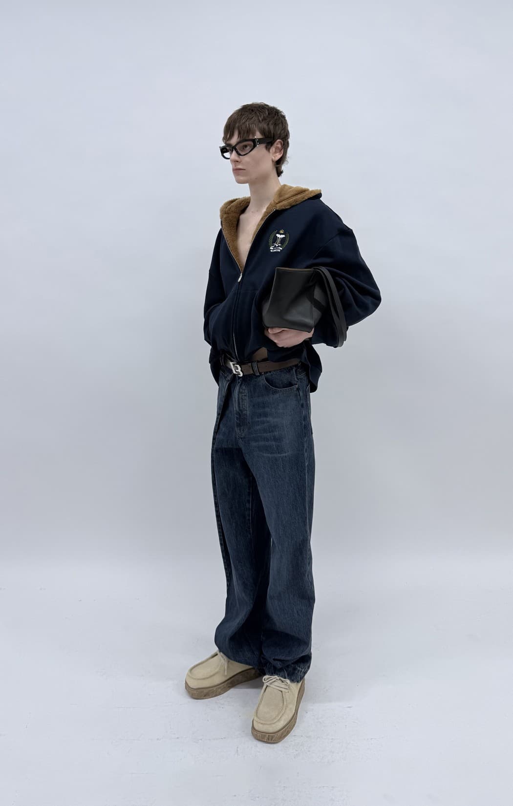 Fur Lining Hoodie Zip-Up — vue 4