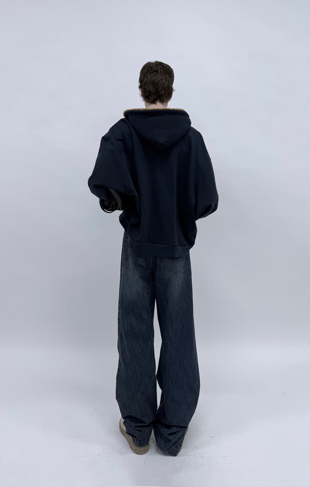 Fur Lining Hoodie Zip-Up — vue 5