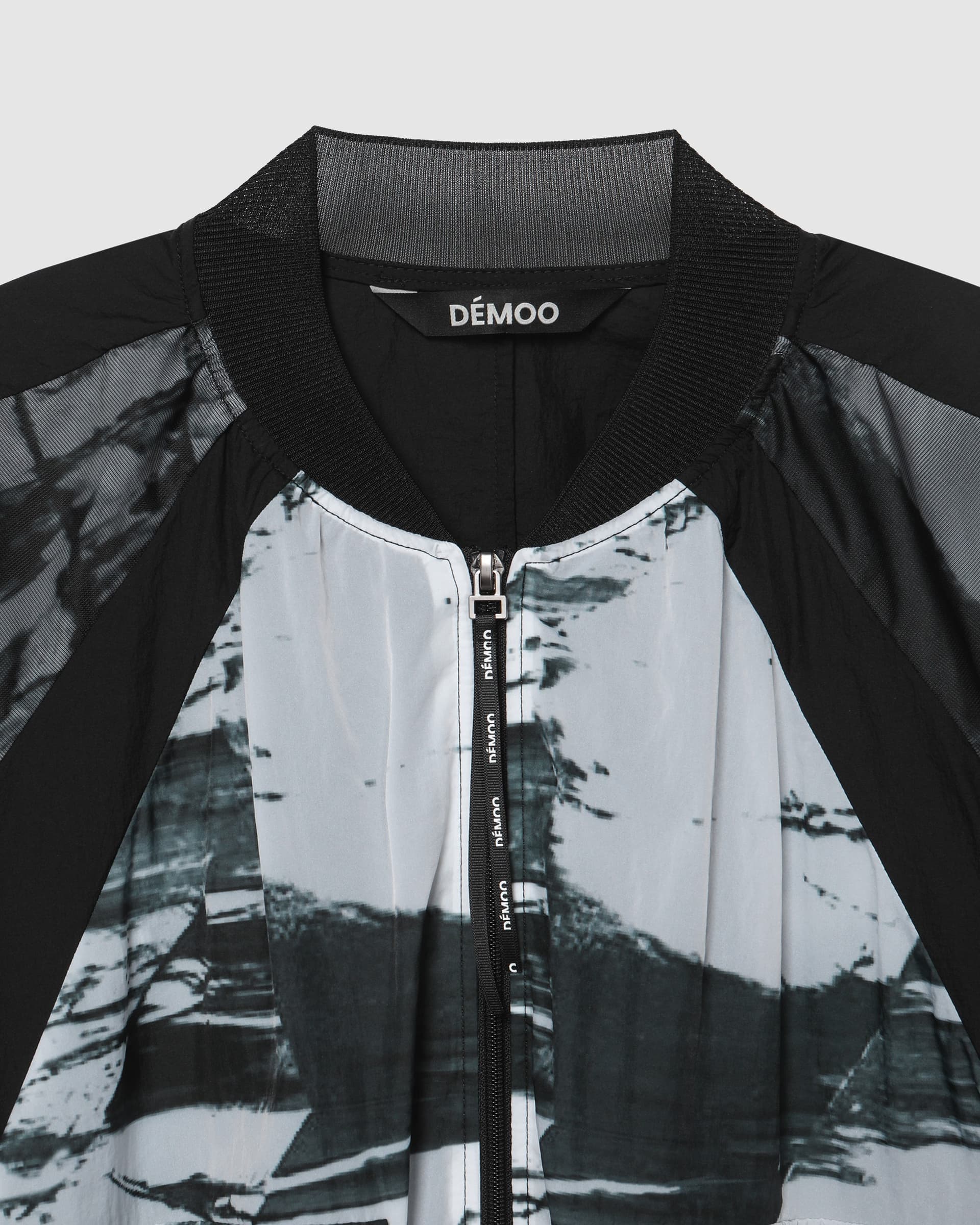 Marble Print Jacket Black PT — vue 4