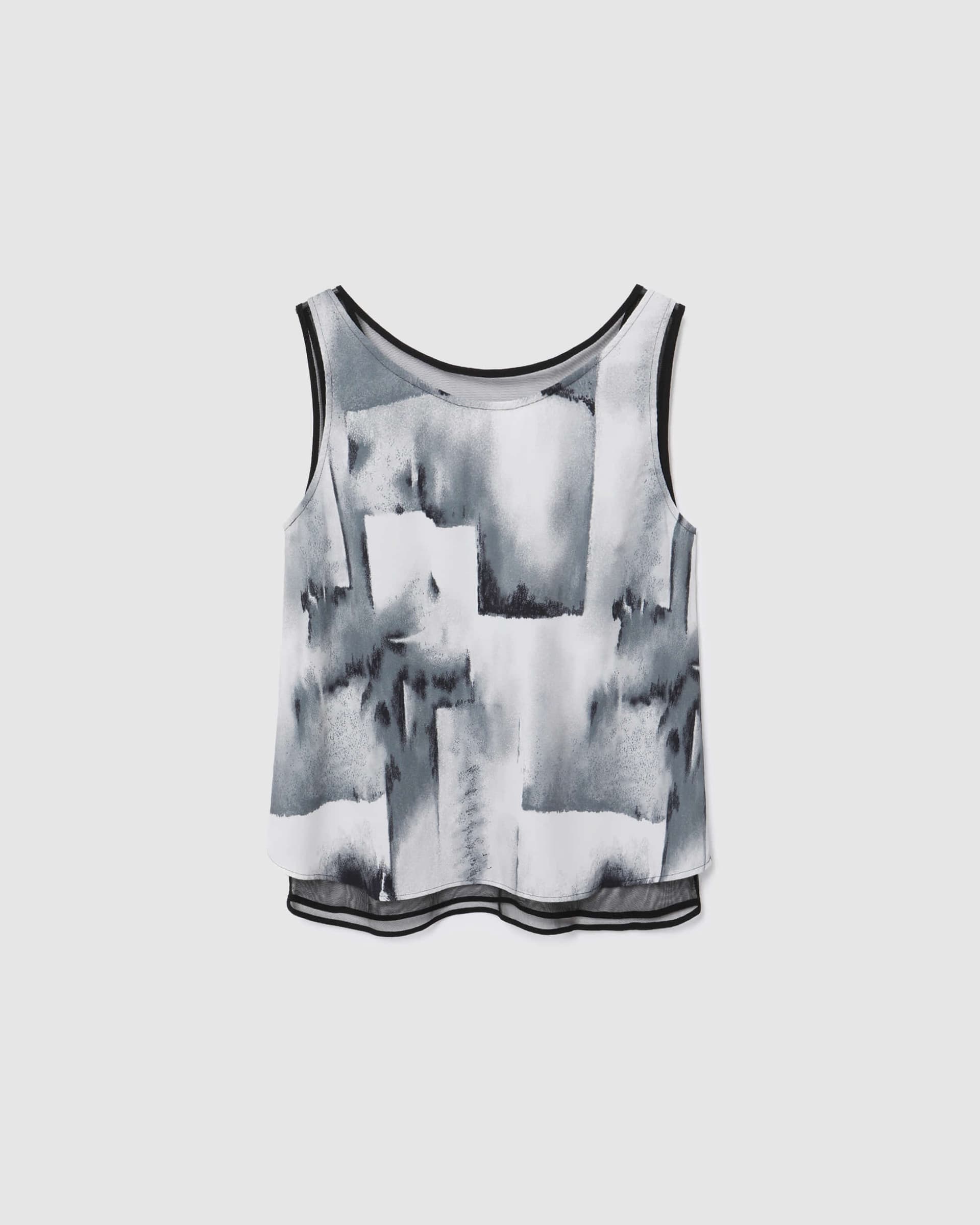 Double Layer Sleeveless Black PT — vue 3