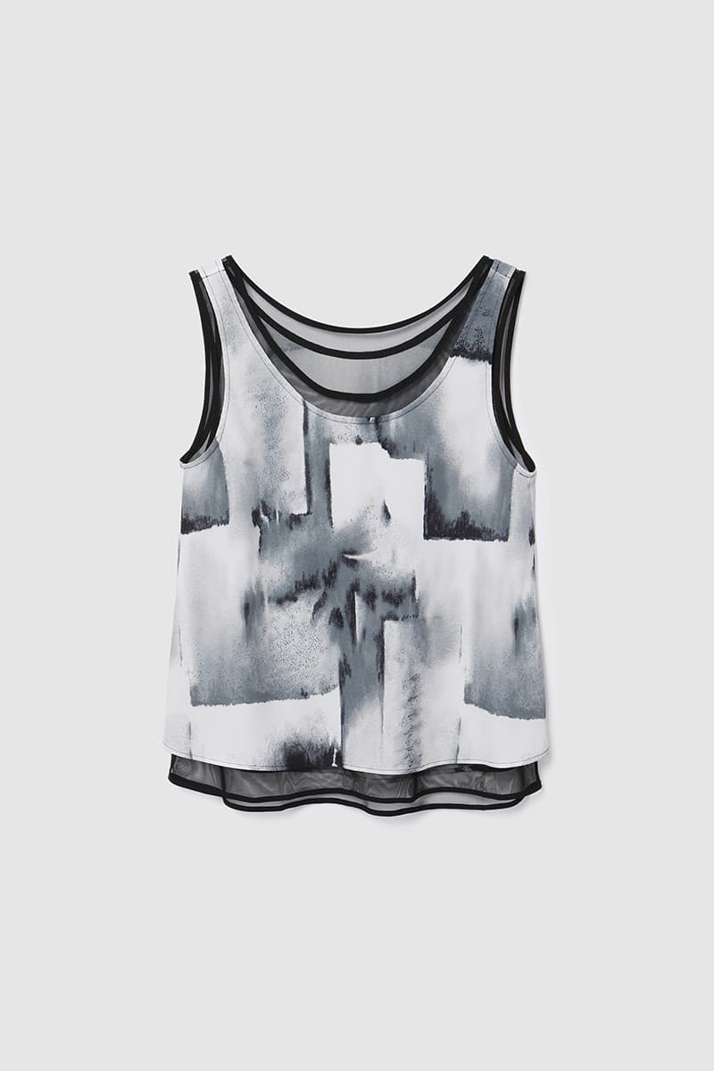 Double Layer Sleeveless Black PT