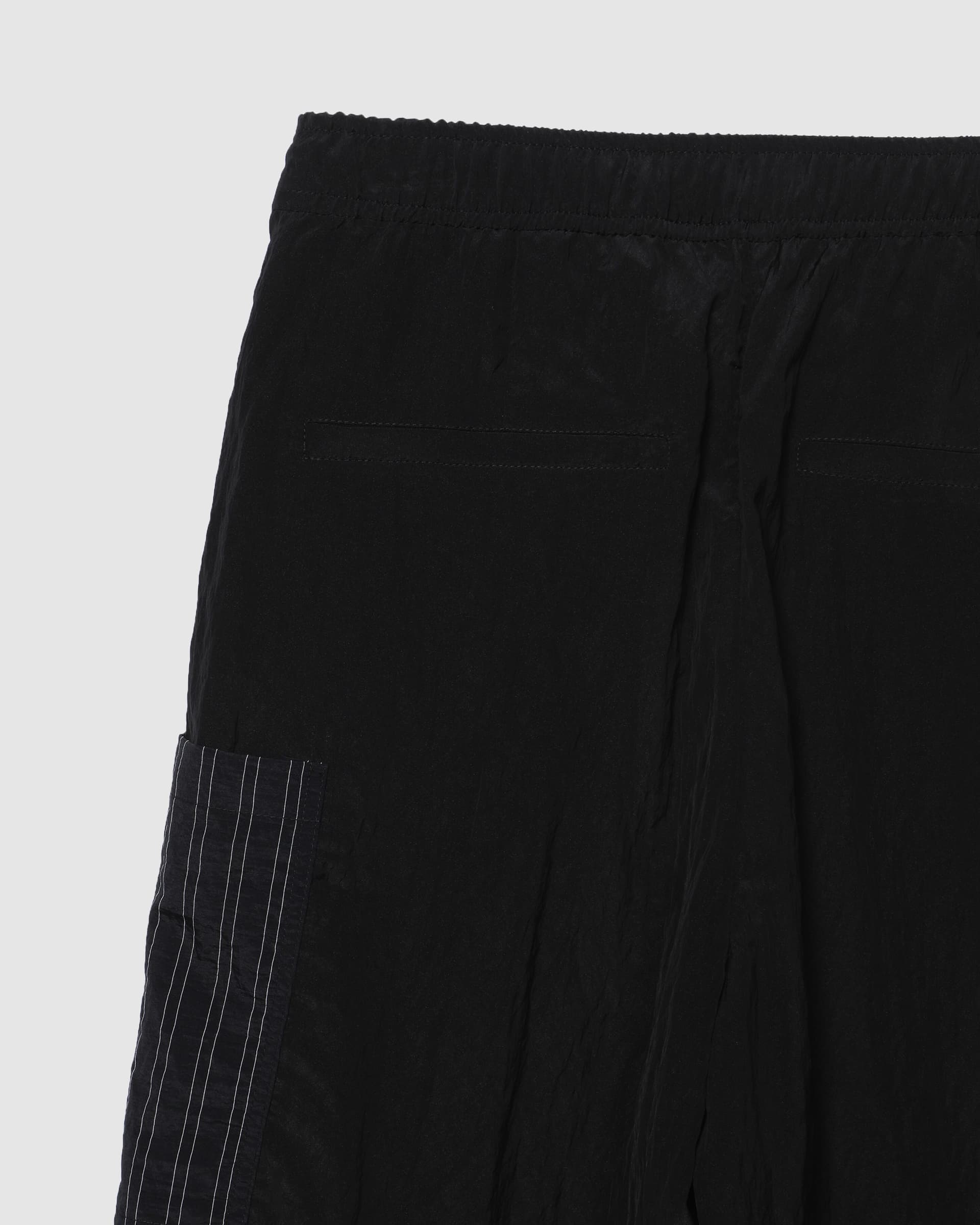 Stripe Panel Banding Pants Black PT — vue 6