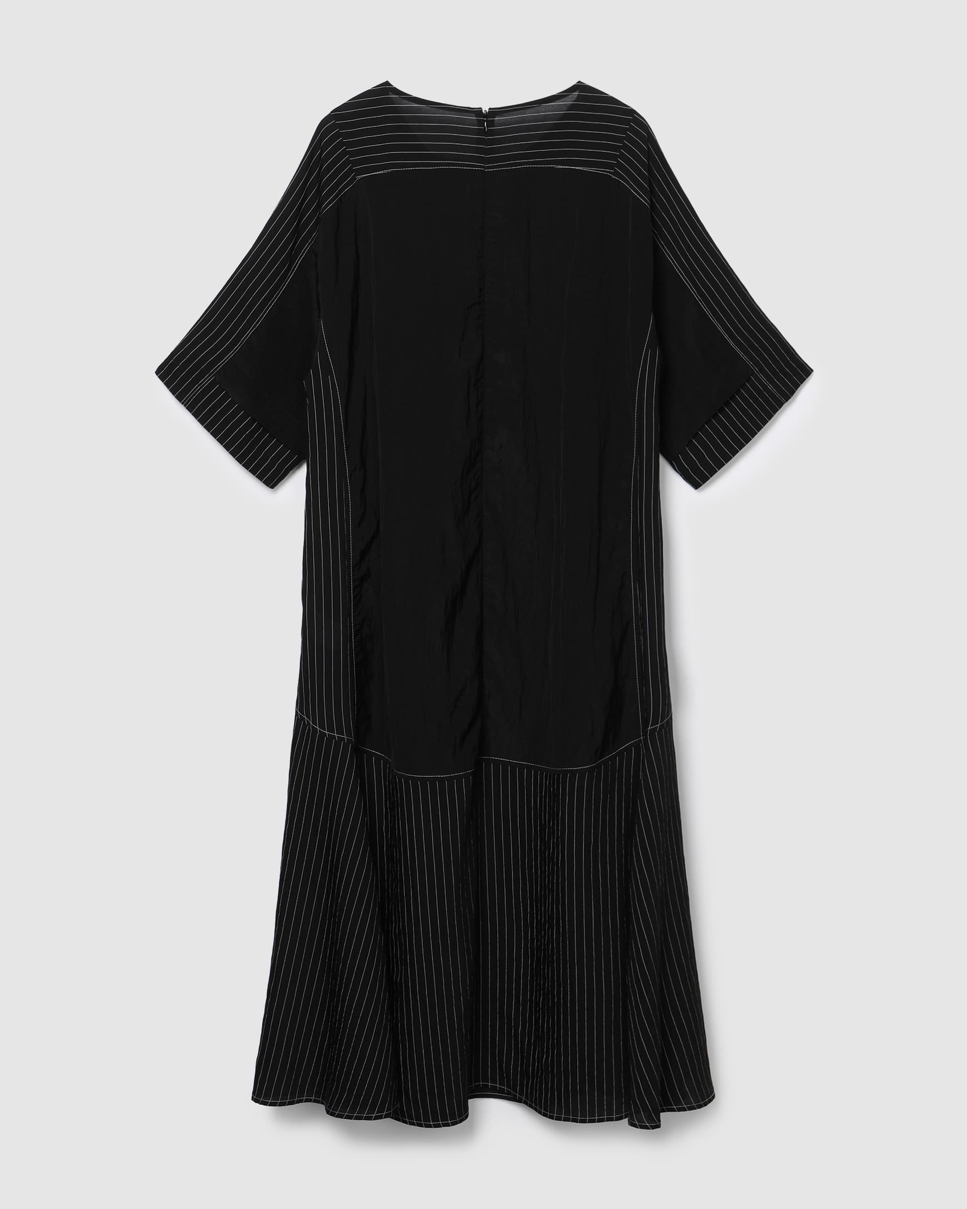 Stripe Panel Dress Black PT — vue 3