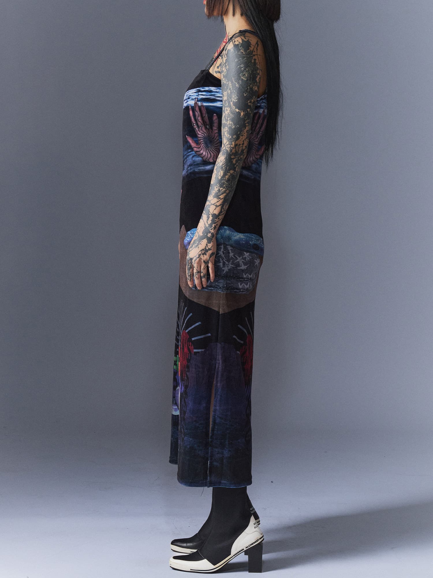 Totemism Velvet Dress — vue 5