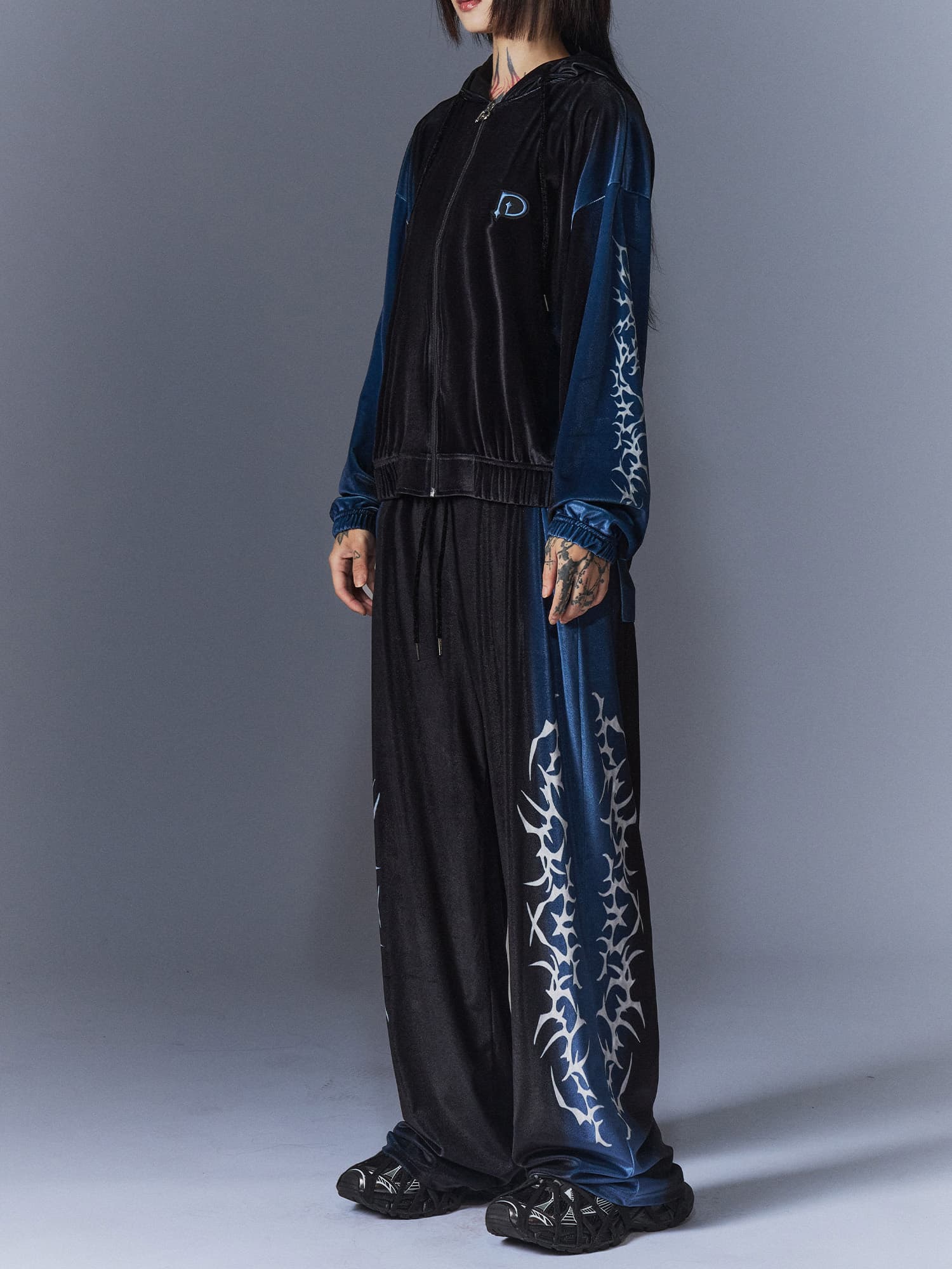 Tribal Velvet Hood (BK) — vue 4