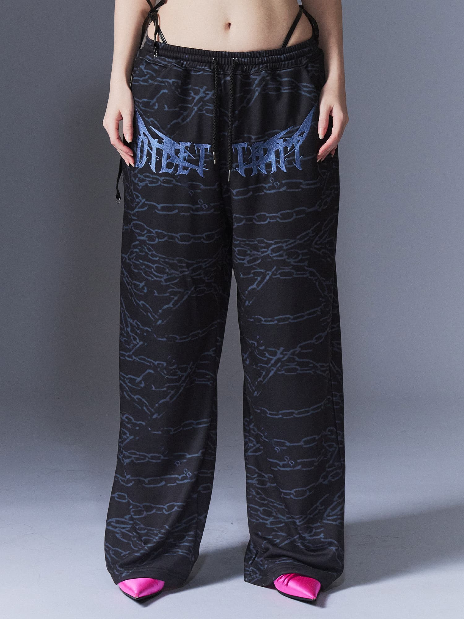 Chain Embroidery Pants — vue 1