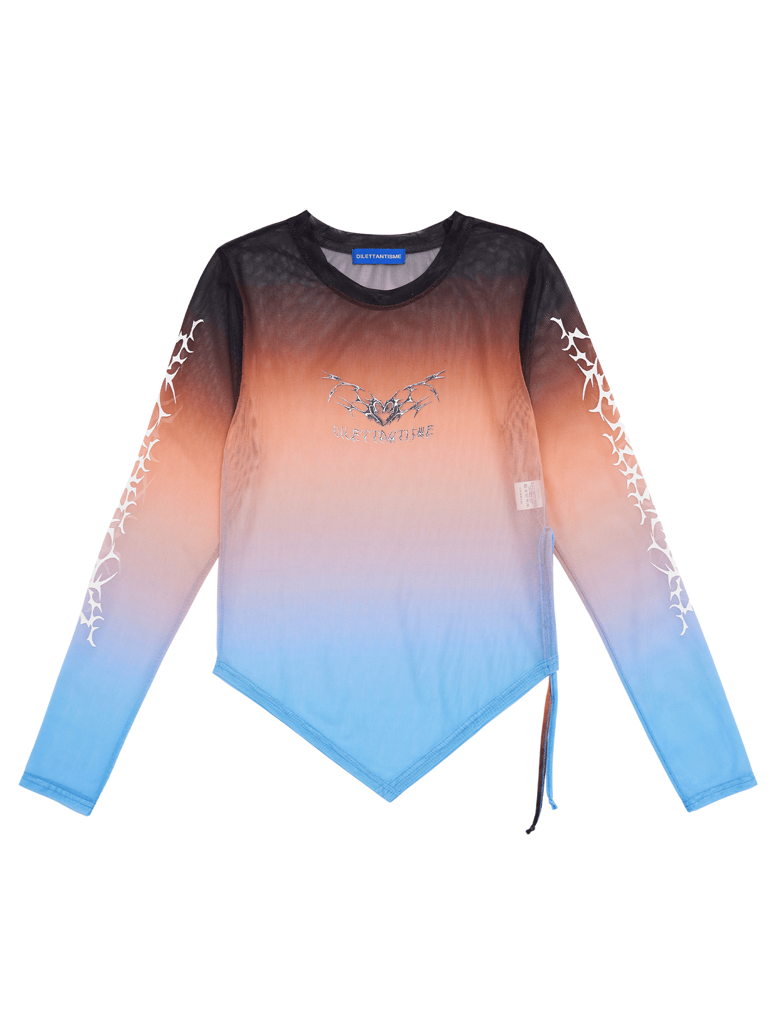 Sunset Tribal Mesh T-Shirts — vue 1