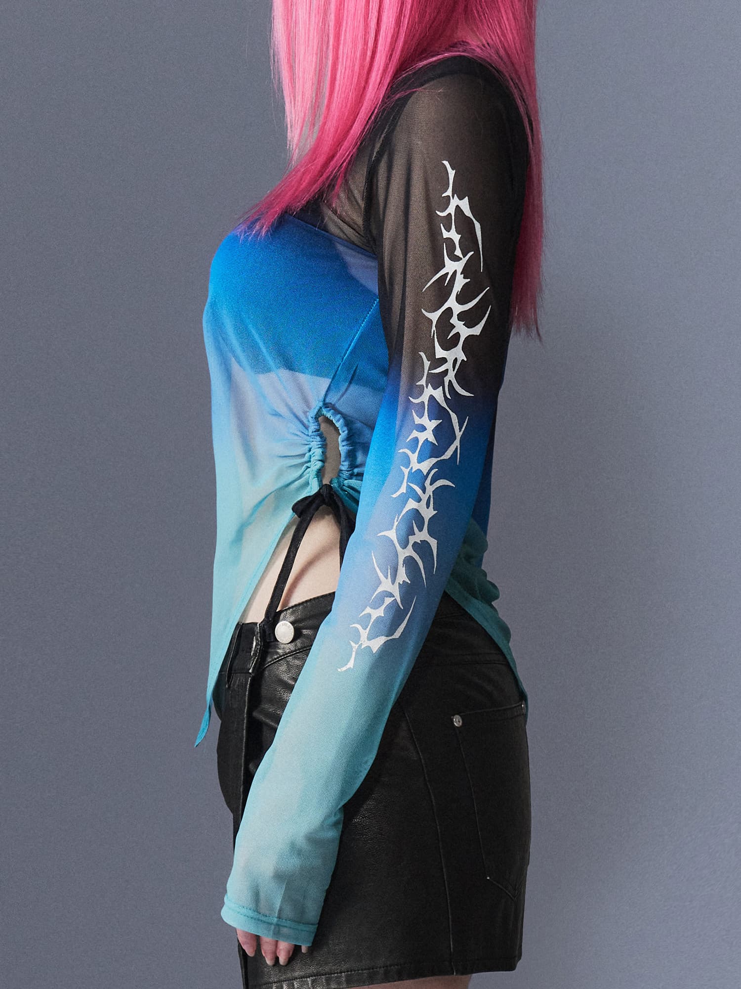 Beach Tribal Mesh T-Shirts — vue 6