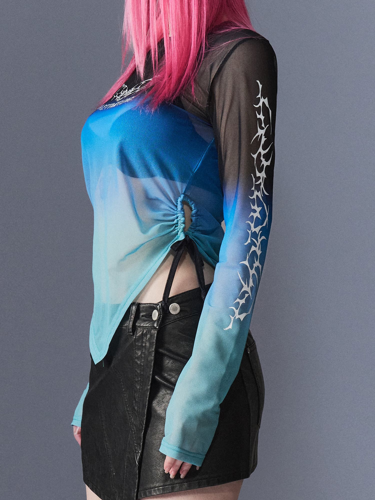Beach Tribal Mesh T-Shirts — vue 7