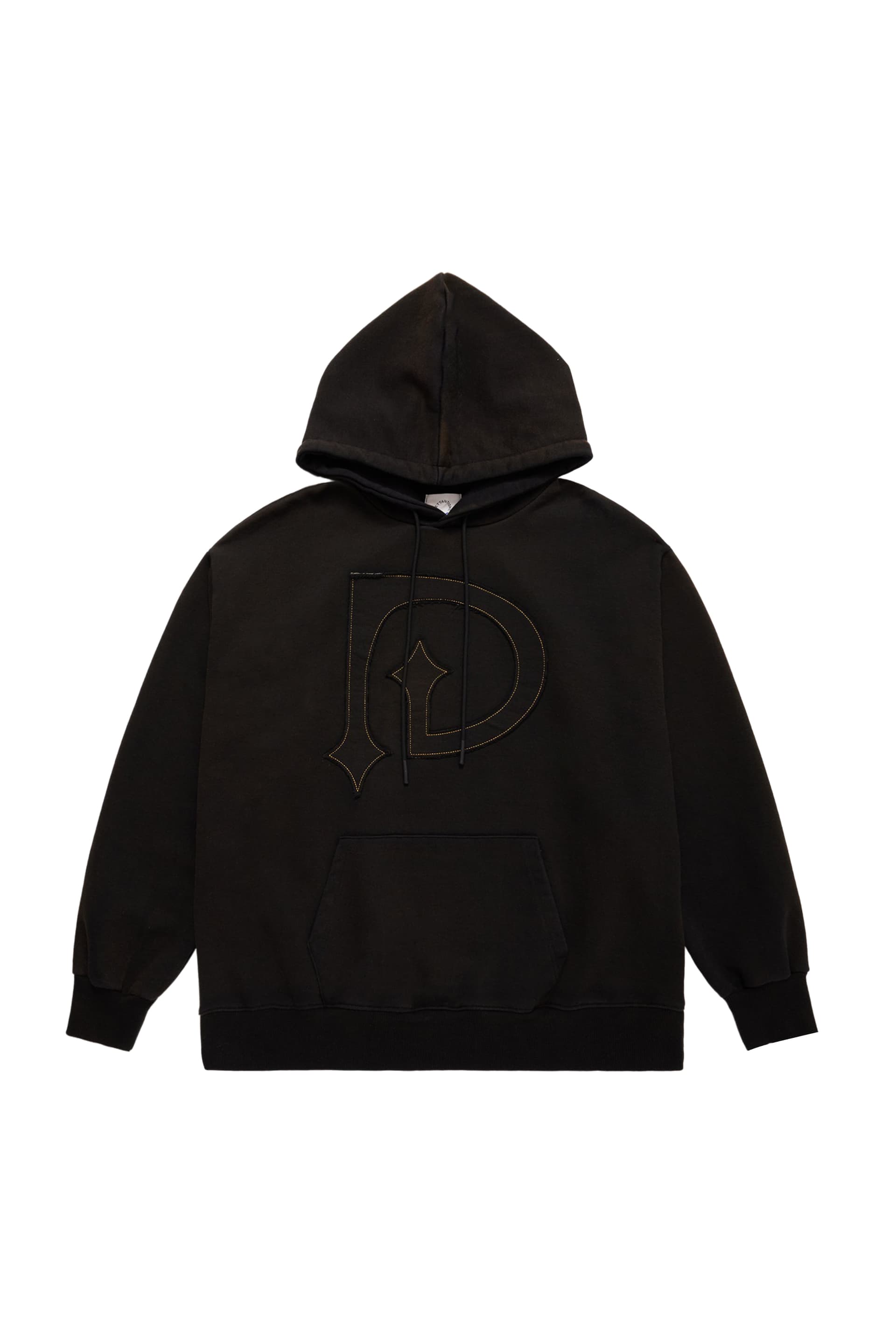 Vintage Washing Hoodie BK — vue 8