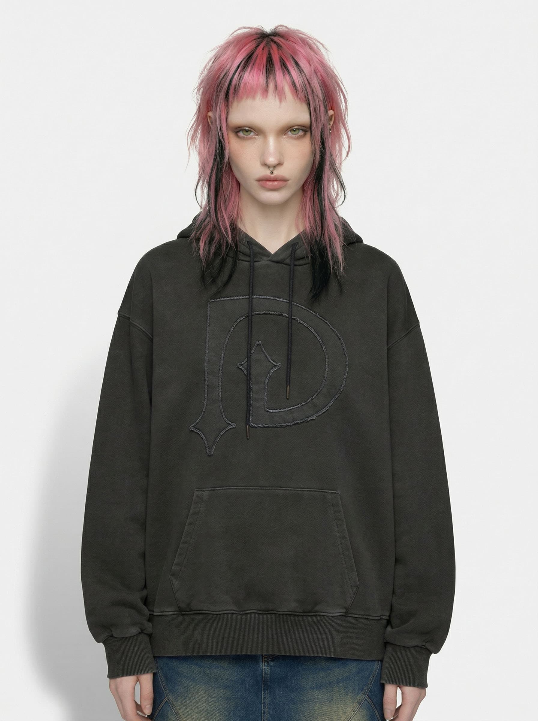 Pigment Logo Hoodie CH