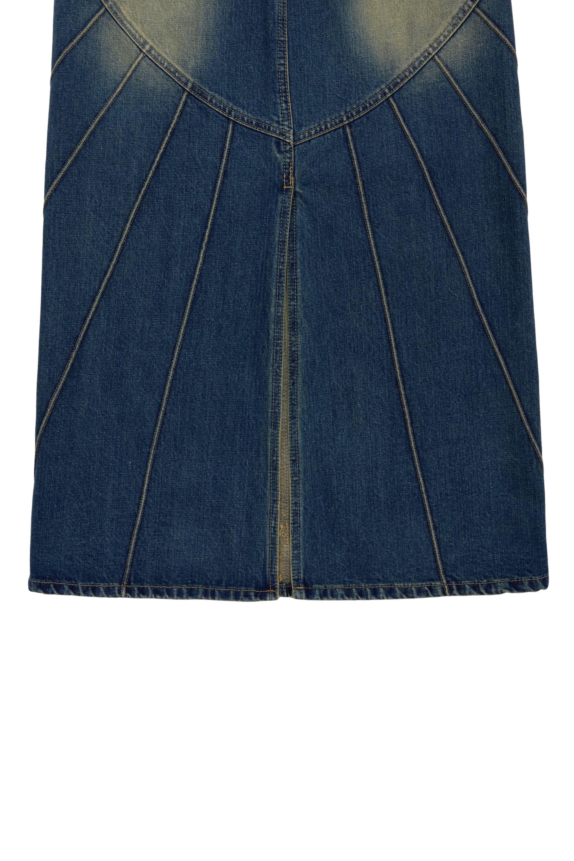 Piping Heart Denim Skirt — vue 7