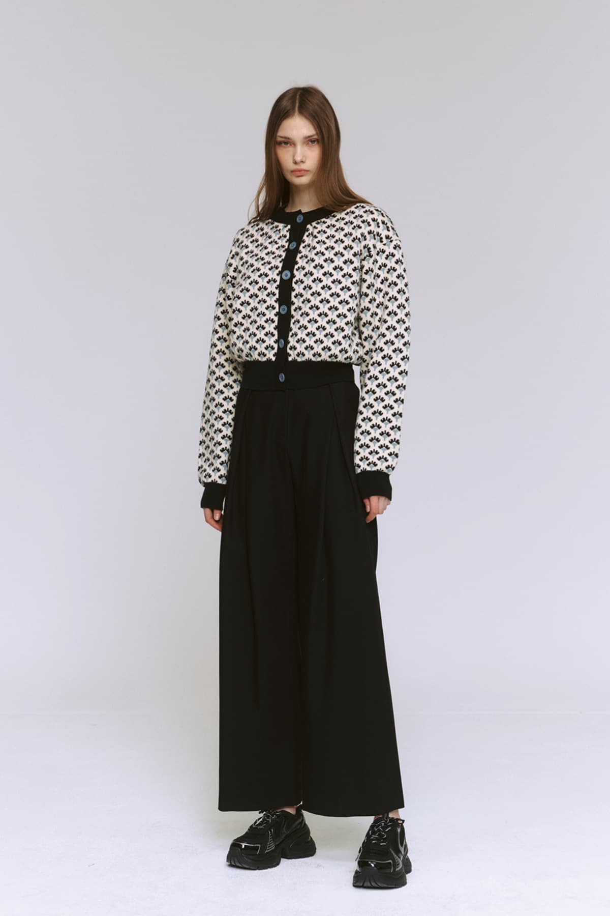 Jacquard Round Cardigan (IV) — vue 6