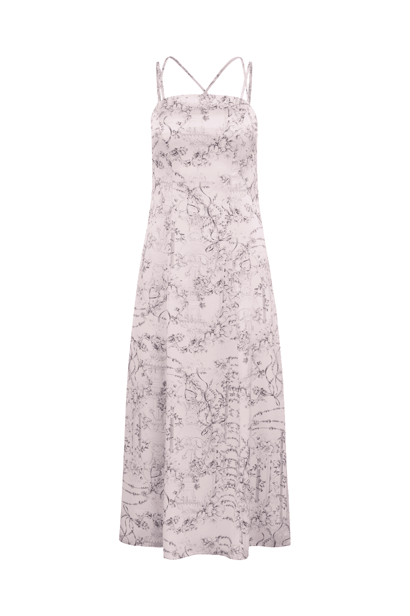 Two Strap Slim Dress (PI)