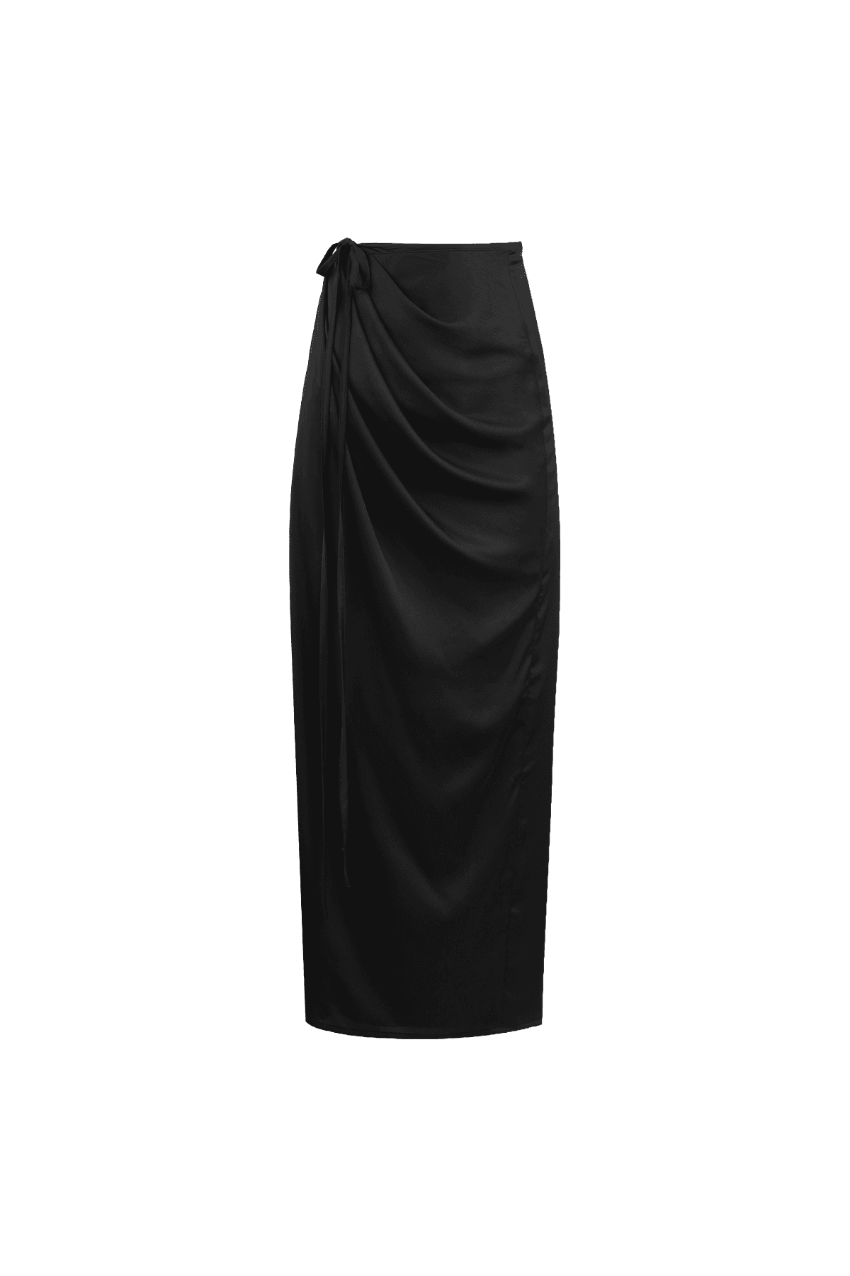 Draping Wrap Skirt (BK) — vue 1