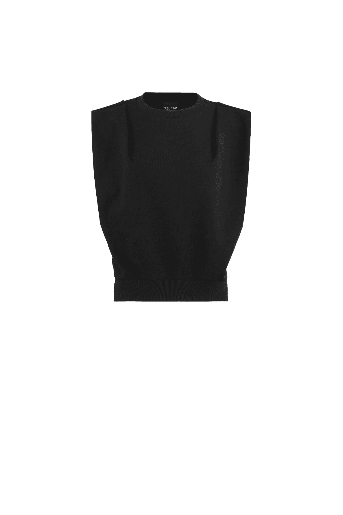 Pintuck Mixed Sweatshirt (B) — vue 1